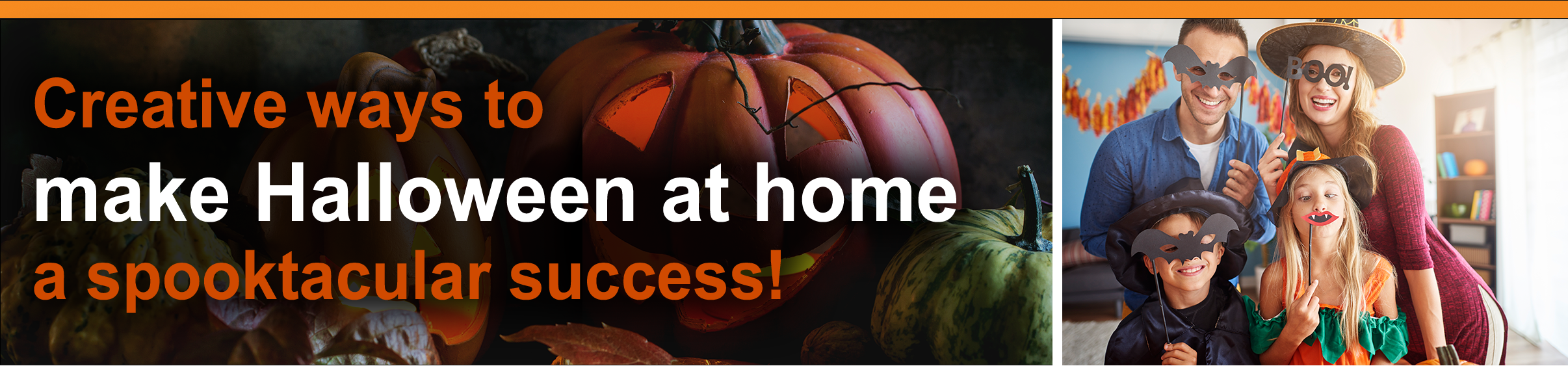 Creative ways to make Halloween at home a spooktacular success.