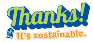 Thanks! It's sustainable